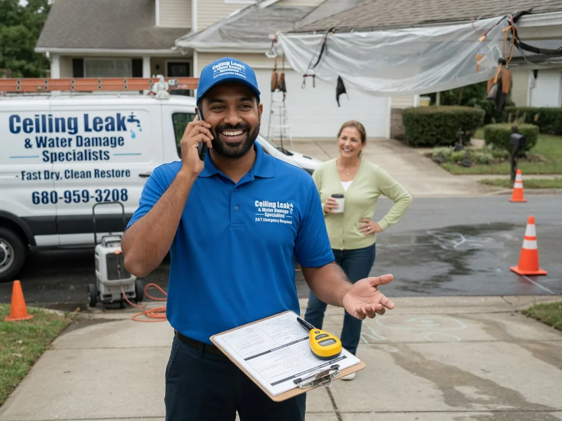 Ceiling Leak Cleanup Glen Richey, PA FAQs